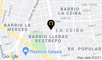 Mapa de Producciones Jcm en Cúcuta