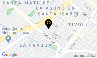 Mapa de Producciones Multisound en Bogotá D.C