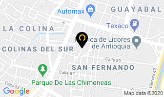 Mapa de Productora Continental en Medellín