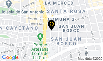 Mapa de Productos Alimenticios Gad en Cali