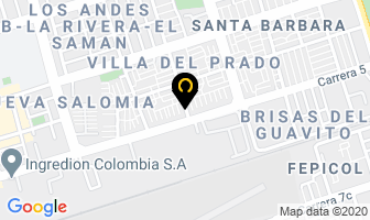 Mapa de Productos Carnicos Pardo Suizo en Cali