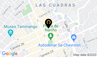 Mapa de Productos Cris en Pasto