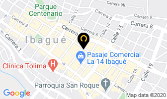 Mapa de Productos De Belleza en Ibagué