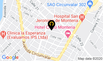 Mapa de Productos El Maná en Montería