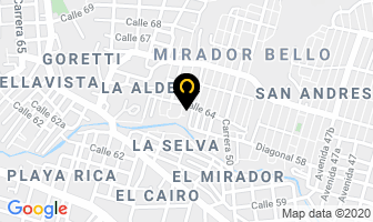 Mapa de Productos El Palacio en Medellín