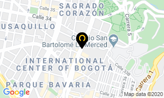 Mapa de Productos Irene Melo en Bogotá D.C