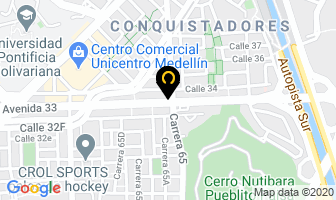 Mapa de Productos Jack en Medellín
