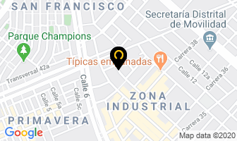 Mapa de Productos La Persa Ltda. en Bogotá D.C