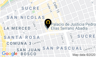 Mapa de Productos Lácteos Nordpol en Cali
