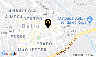 Mapa de Productos Mafry en Medellín