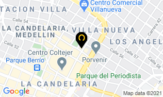 Mapa de Productos Naturales Libid en Medellín