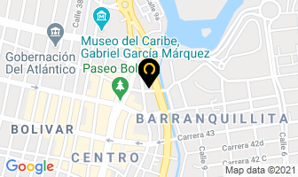Mapa de Productos Naturales Maca Plus en Barranquilla
