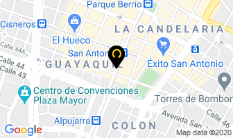 Mapa de Productos pienso en Medellín