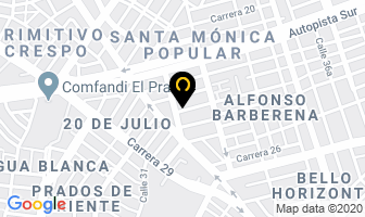 Mapa de Productos Promocionales Jp en Cali