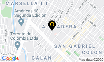 Mapa de Productos Quimiservi Ltda en Bogotá D.C