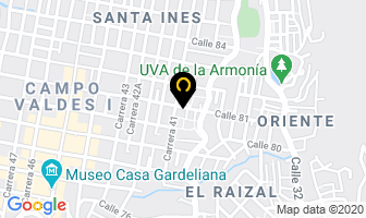 Mapa de Productos Tozzy en Medellín
