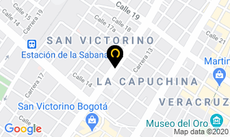 Mapa de Productos Unidos Ltda. en Bogotá D.C