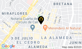 Mapa de Productos Wilenses en Cali