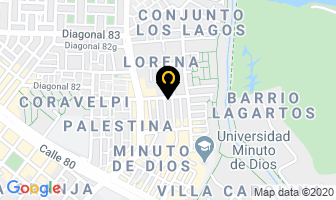 Mapa de Productos Wings en Bogotá D.C