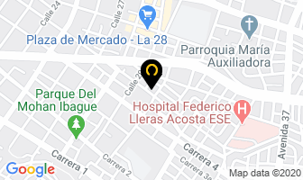 Mapa de Productos Yo Komo en Ibagué