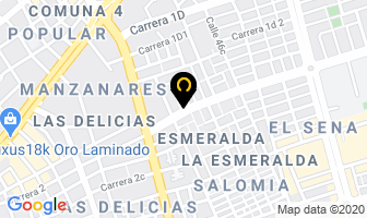 Mapa de Productos Zhandrucha en Cali