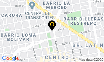 Mapa de Productos Zrii en Bogotá D.C
