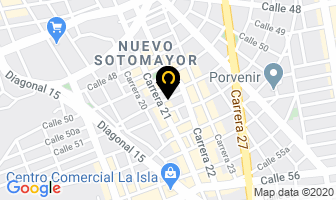 Mapa de Produjoyas Limitada en Bucaramanga