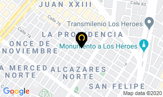 Mapa de Prodygraf Ltda. en Bogotá D.C