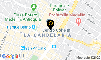 Mapa de Proenlace en Medellín