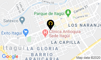 Mapa de Profesional De Pinturas Jcg en Itaguí