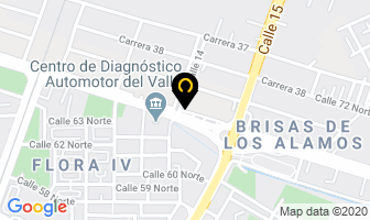 Mapa de Profinas S.a. en Yumbo
