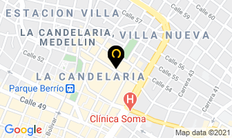 Mapa de Programa Despertares en Medellín