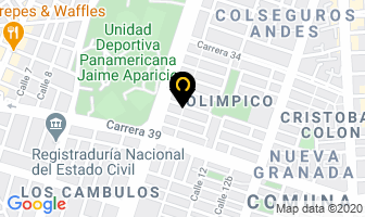 Mapa de Programa Tus Vacaciones A San Andres, Separa Ya en Cali