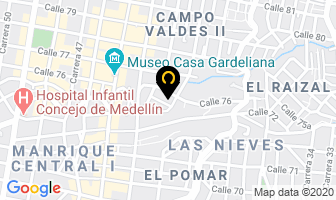 Mapa de Programadora De Transportes Ltda en Medellín