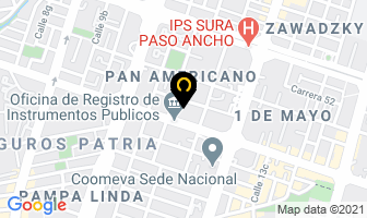 Mapa de Programe Su Salud en Cali