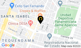 Mapa de Progreso Ltda en Cali