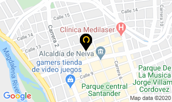 Mapa de Prohuila Ltda. en Neiva