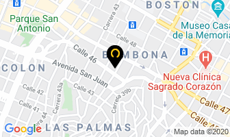 Mapa de Proim S.a. en Medellín