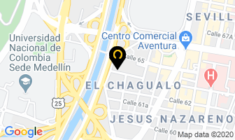 Mapa de Proimaq Sas en Medellín