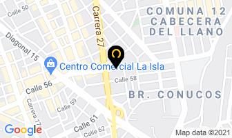 Mapa de Prointek S.a.s. en Bucaramanga