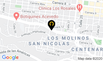 Mapa de Promadeco en Pereira
