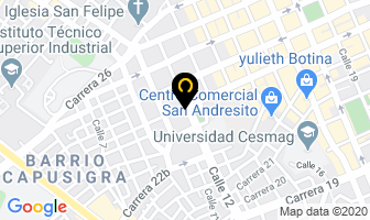 Mapa de Promaderas en Pasto
