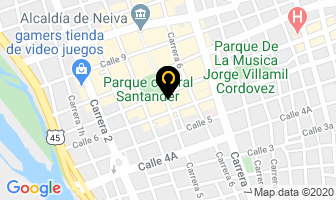 Mapa de Promed Quirurgicos en Neiva