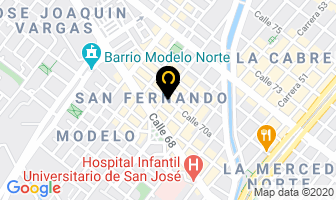 Mapa de Prometcol Eu en Bogotá D.C