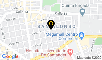 Mapa de Promevet S.a. en Bucaramanga