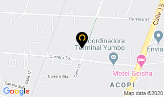 Mapa de Promo Ltda. en Yumbo