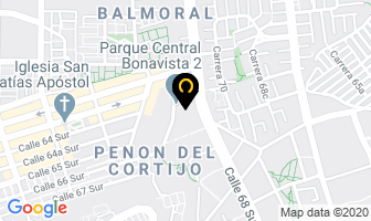 Mapa de Promocionalesaqui en Bogotá D.C
