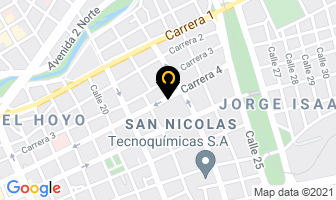 Mapa de Promocionarte Ltda. en Cali