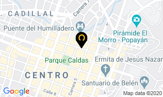 Mapa de Promociones Y Cobranzas Beta S.a. en Popayán