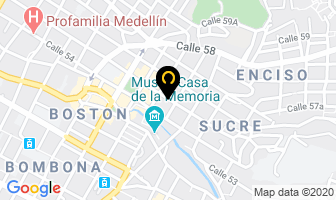 Mapa de Promofertas.co en Medellín